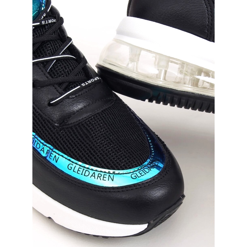 Zapatillas deportivas negras para mujer LL1758 Negra negro 2