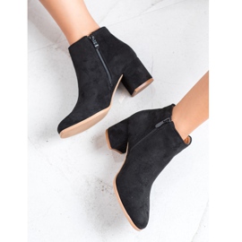 Bella Paris Botas de tacón alto con estilo negro 4
