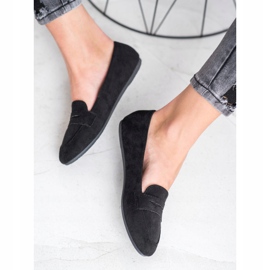 SHELOVET Mocasines negros 2