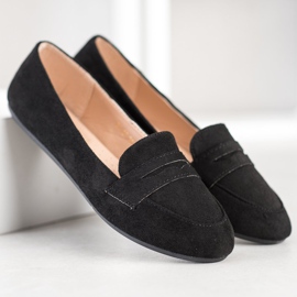 SHELOVET Mocasines negros 4