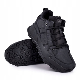 Zapatos Deportivos De Hombre Big Star Black GG174416 negro 2