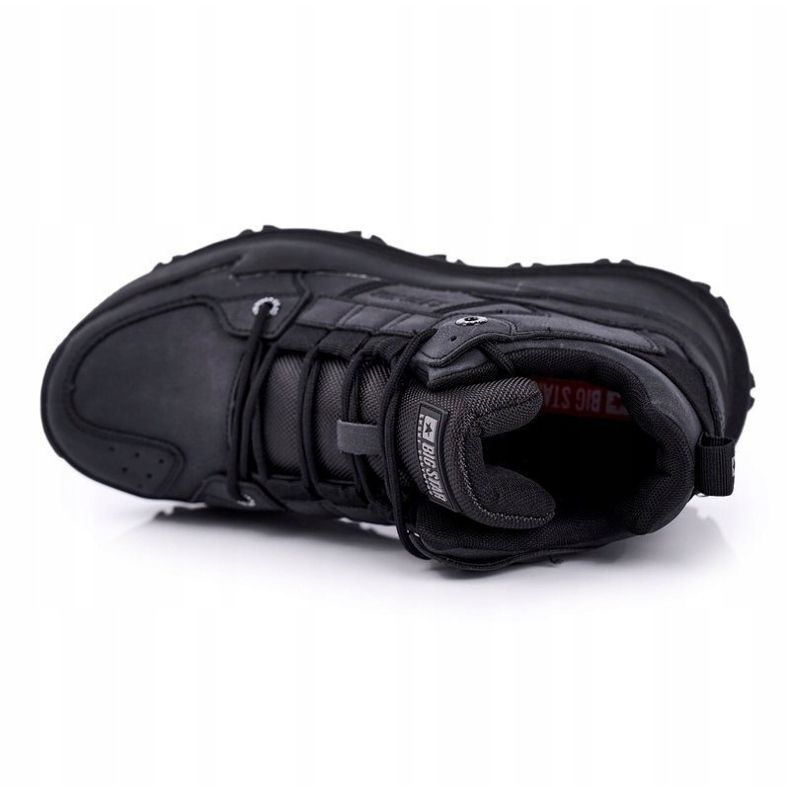 Zapatos Deportivos De Hombre Big Star Black GG174416 negro 1