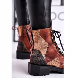 Botas Mujer Piel Maciejka Rojo 04184-29 / 00-3 marrón multicolor 6