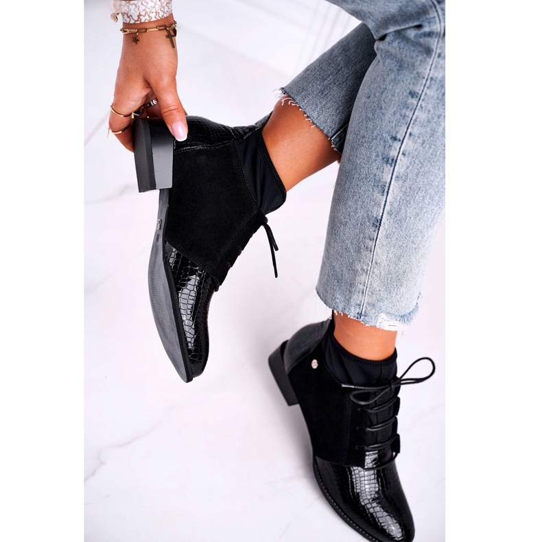 Botas Mujer Piel Maciejka Negro 04744-20 2 Botas Mujer Piel Maciejka Negro 04744-20 2