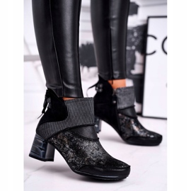 Botas de Abrigo Mujer Piel Maciejka Azul Marino 03790-20 1