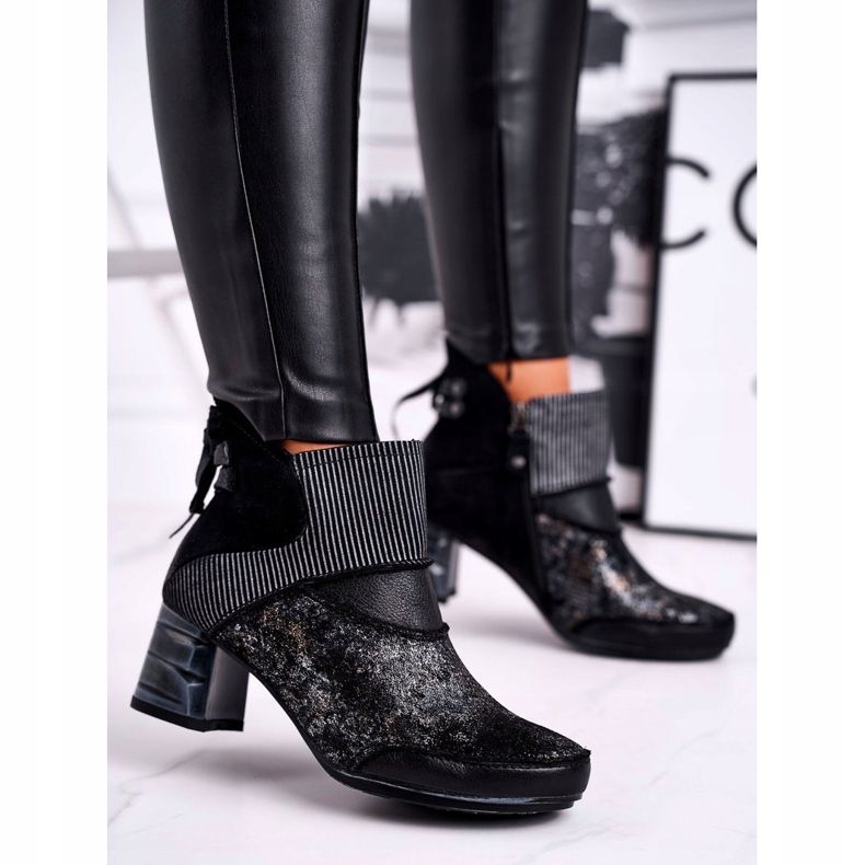 Botas de Abrigo Mujer Piel Maciejka Azul Marino 03790-20 1