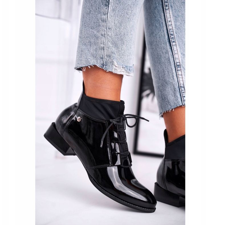 Botas Mujer Piel Maciejka Negra 04744-01 negro 2