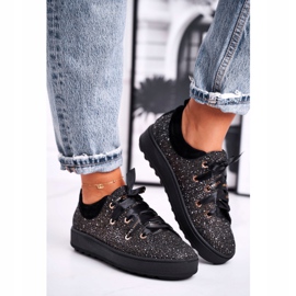 Sneakers de Mujer Elegant Leather Laura Messi Negro 2045 3