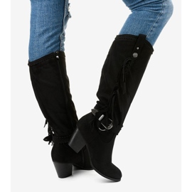 Botas camperas de ante negro Kellyn 3