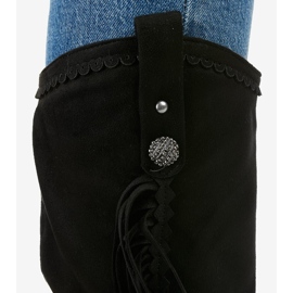 Botas camperas de ante negro Kellyn 4