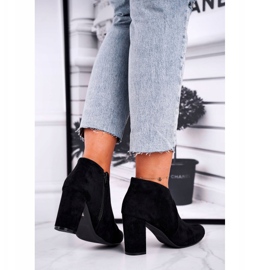 Botas De Mujer Con Tacón Alto Sergio Leone Negro BT498 4