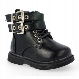 FRROCK Botas Infantiles Calentadas Con Piel Valentina Negra negro 4