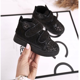 FRROCK Zapatillas para niños High Warm Black Clifford negro 1