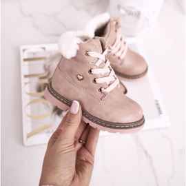 EVE Botas Niños Warm Trappers Rosa Maestro 2