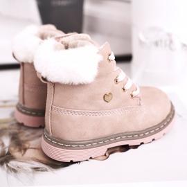 EVE Botas Niños Warm Trappers Rosa Maestro rosado 3