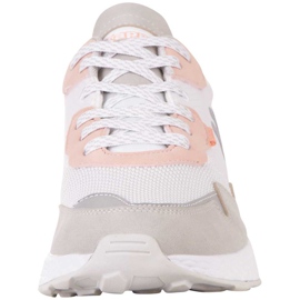 Zapatos de mujer Kappa Laverton blanco y rosa 242930 1021 rosado gris 3