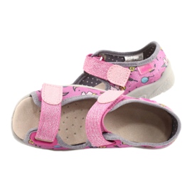 Calzado infantil befado 869X136 rosa multicolor 5