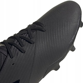 Botas de fútbol adidas Nemeziz 19.2 Fg negras F34386 negro 3