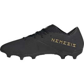 Botas de fútbol adidas Nemeziz 19.2 Fg negras F34386 negro 1