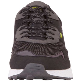 Zapatos de hombre Kappa Laverton negro y gris 242930 1133 4