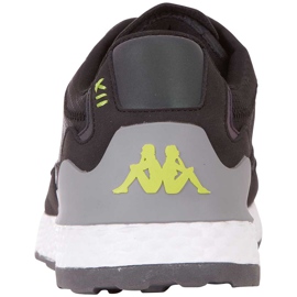Zapatos de hombre Kappa Laverton negro y gris 242930 1133 3