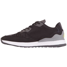 Zapatos de hombre Kappa Laverton negro y gris 242930 1133 2