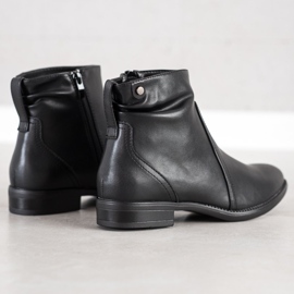 Botas negras clásicas de Sergio Leone negro 4
