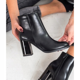 Goodin Botas de tacón alto con estilo negro 2 Goodin Botas de tacón alto con estilo negro 2