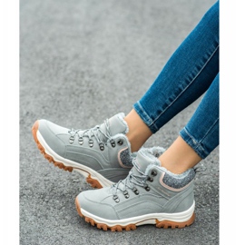 Ax Boxing Zapatos de trekking cómodos gris 1 Ax Boxing Zapatos de trekking cómodos gris 1