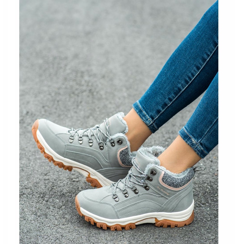 Ax Boxing Zapatos de trekking cómodos gris 1 Ax Boxing Zapatos de trekking cómodos gris 1