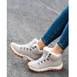 Ax Boxing Zapatos de trekking cómodos beige 1 Ax Boxing Zapatos de trekking cómodos beige 1