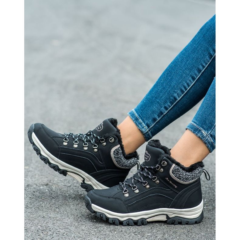 Ax Boxing Zapatos de trekking cómodos negro 1 Ax Boxing Zapatos de trekking cómodos negro 1