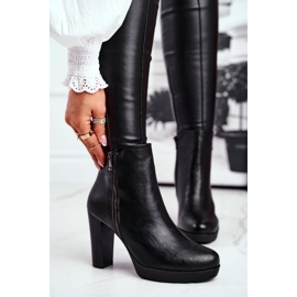 Botas de Mujer con Tacón Negro Eugene 1