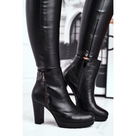 Botas de Mujer con Tacón Negro Eugene 2