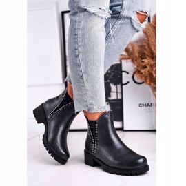 Botas de Mujer Warm Navy Blue Starry azul marino 4