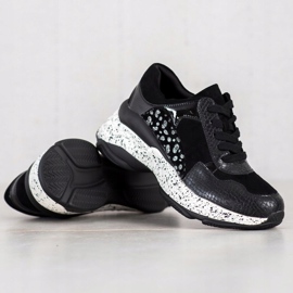 SDS Zapatillas Negras negro 3