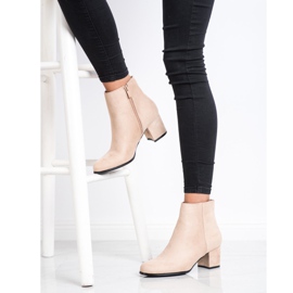 Lovery Botas de Ante Beige 4