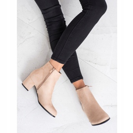 Lovery Botas de Ante Beige 3