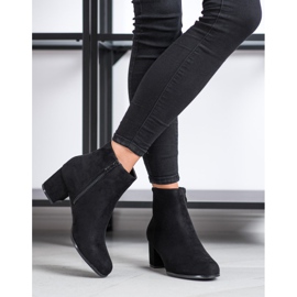 Lovery Botas negras de ante negro 3