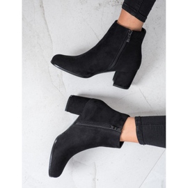 Lovery Botas negras de ante negro 4