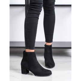 Lovery Botas negras de ante negro 2
