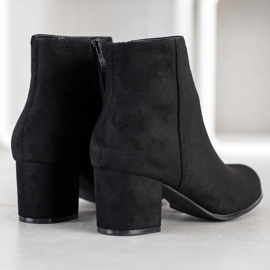 Lovery Botas negras de ante negro 5