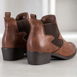 Weide Botas de cuero ecológico marrón 2 Weide Botas de cuero ecológico marrón 2