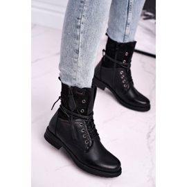 Botas de Trabajo para Mujer Negras negro 1