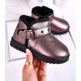 Apawwa Botas de nieve cálidas para niños Jinnie gris multicolor 1 Apawwa Botas de nieve cálidas para niños Jinnie gris multicolor 1