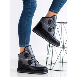 SHELOVET Botas de nieve de moda gris 2
