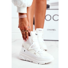 Kylie Crazy Zapatillas de mujer White Snow boots Missy blanco 1