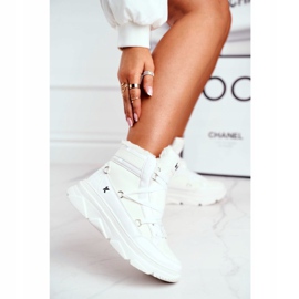 Kylie Crazy Zapatillas de mujer White Snow boots Missy blanco 2