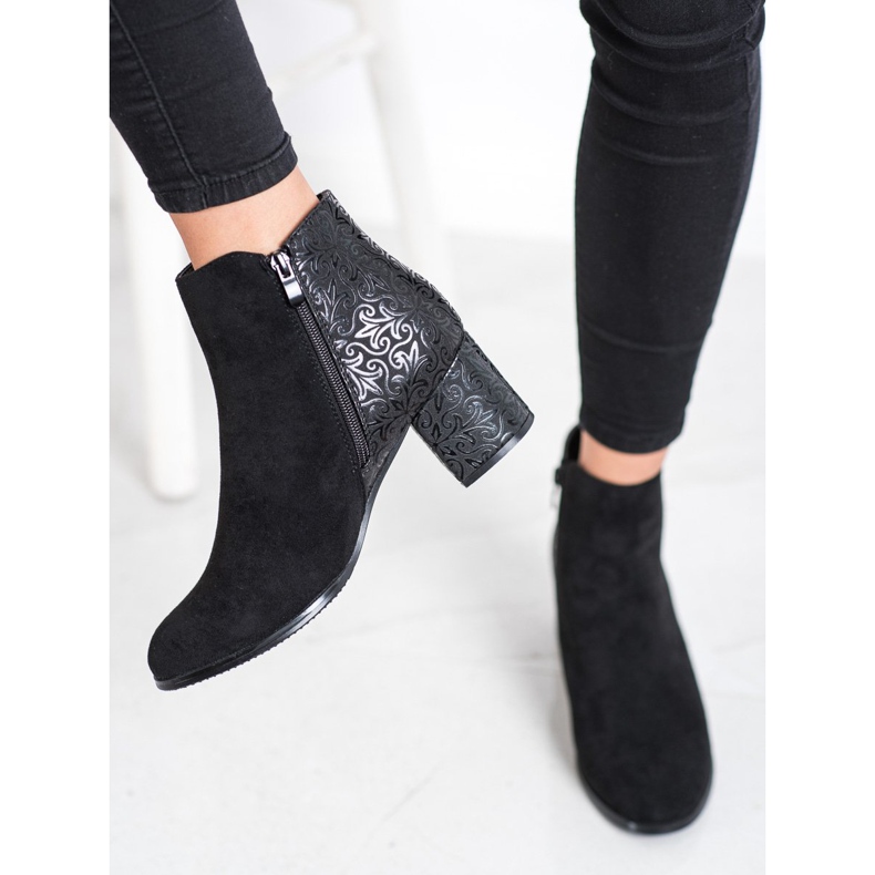 J. Star Botas negras con estampado negro 2 J. Star Botas negras con estampado negro 2