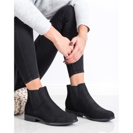 Clowse Botines Chelsea casuales negro 2